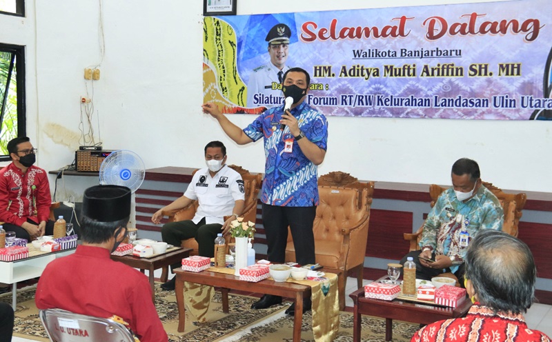 Walikota Banjarbaru HM Aditya Mufti Ariffin