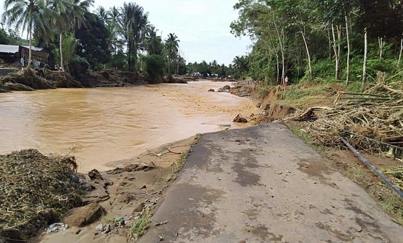 Kondisi Banjir Hantakan