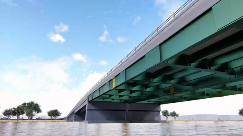 Jembatan Pramuka-Sungai Gampa