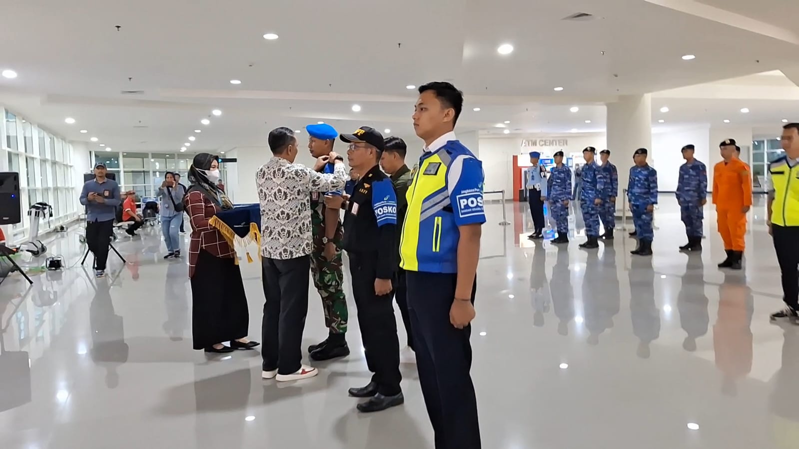Pos Terpadu Bandara Syamsuddin Noor Ditutup, OTP Capai 85 Persen