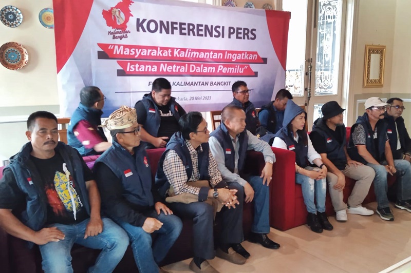 Tegakkan Prinsip Jurdil, Forum Kalimantan Bangkit Desak Istana Netral di Pilpres 2024