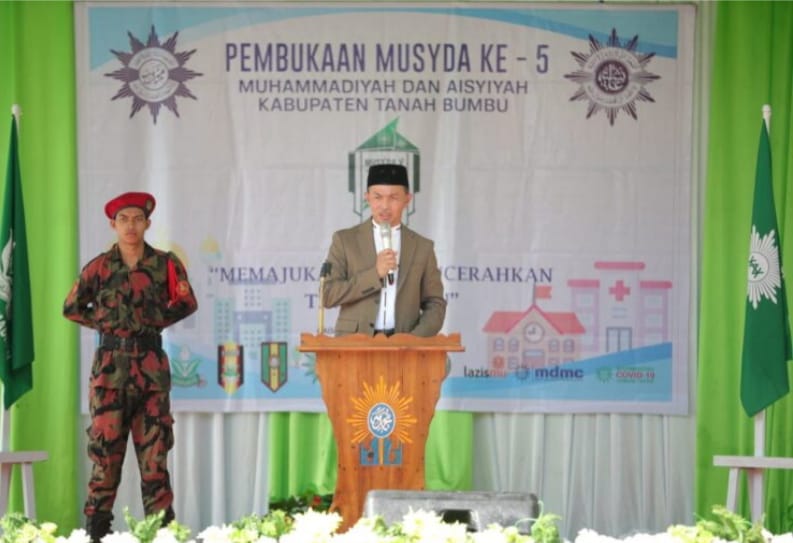 Sekda Tanbu Buka Musda ke-5 Muhammadiyah dan Aisyiyah