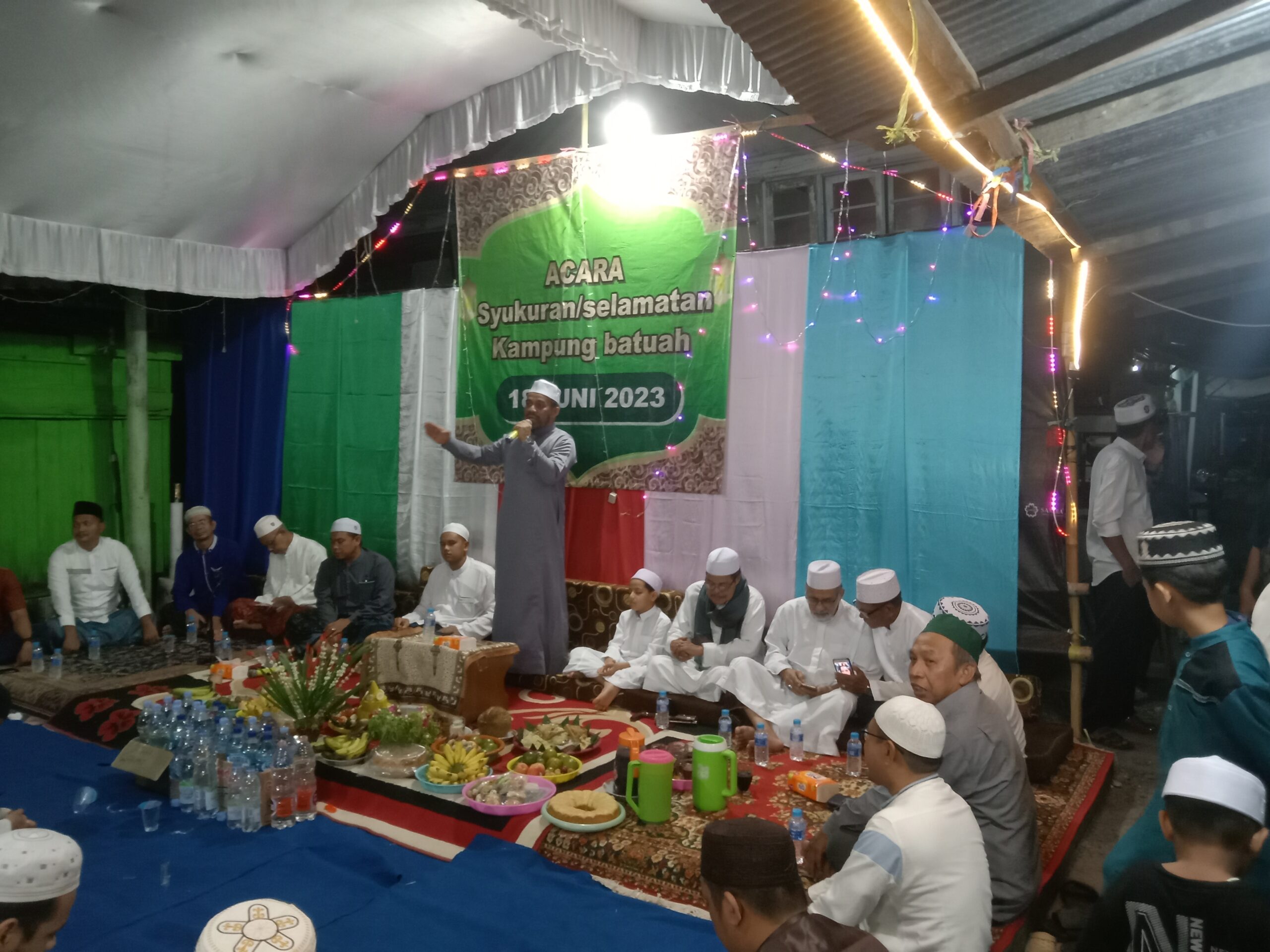 Manaqib Syekh Samman Al Madani di Kampung Batuah Kota Banjarmasin Digelar