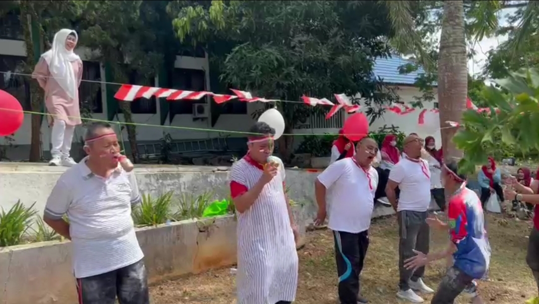 Keceriaan pada peringatan HUT ke-78 RI digelar berbagai lomba oleh SKPD di Tanbu