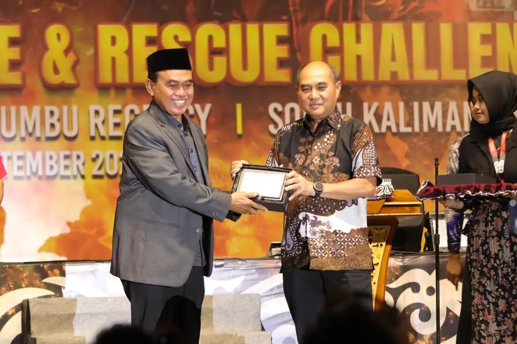 Bupati Tanbu HM Zairullah Azhar Menghadiri Penutupan Indonesia Fire and Rescue Challenge (IFRC)