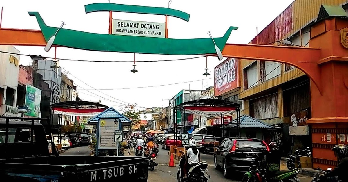 Salah satu lokasi parkir yang ada di kawasan pasar di Kota Banjarmasin