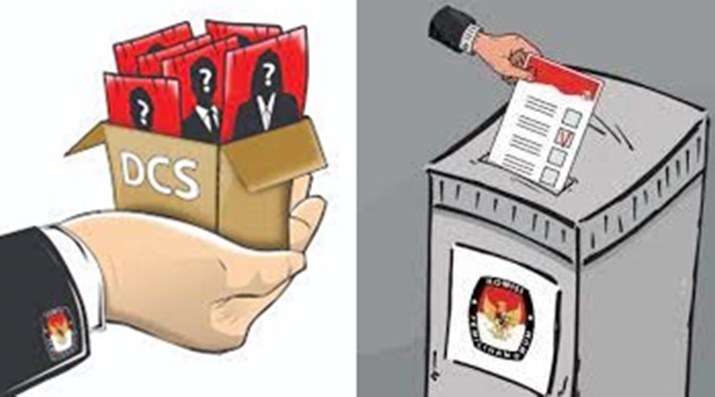 Ilustrasi DCS dan Hari Pemungutan Suara Pemilu